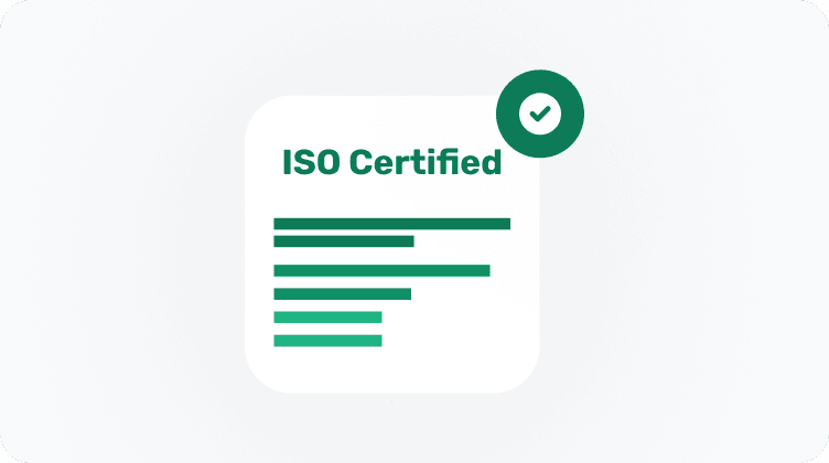 ISO 27001 certification milestone illustration